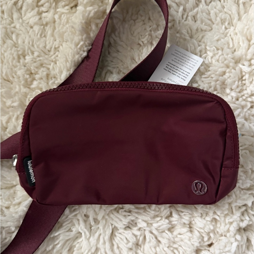 Lululemon Athletica Everywhere Belt Bag  in Red Merlot